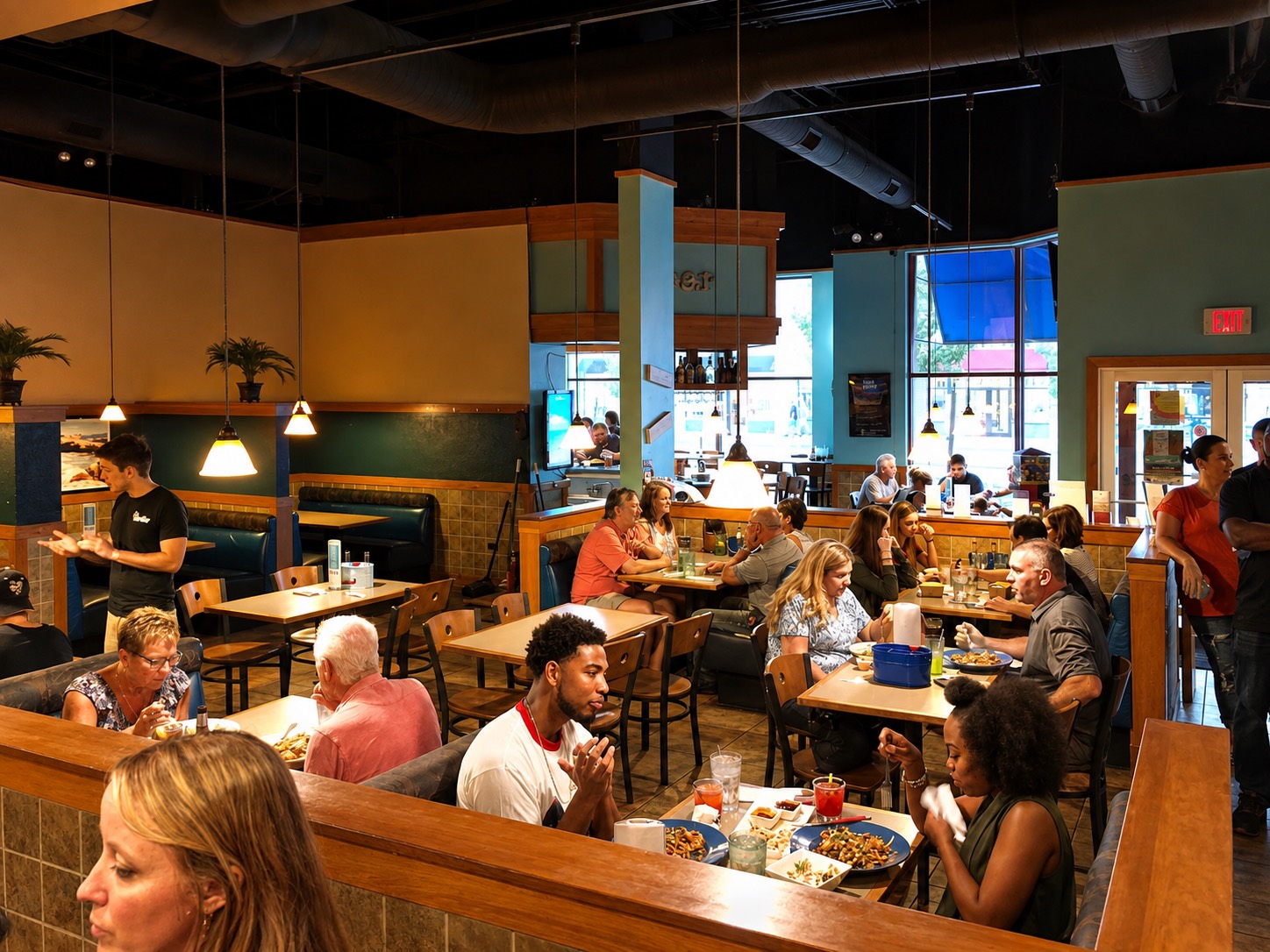 Inside Blue Pacific Grill