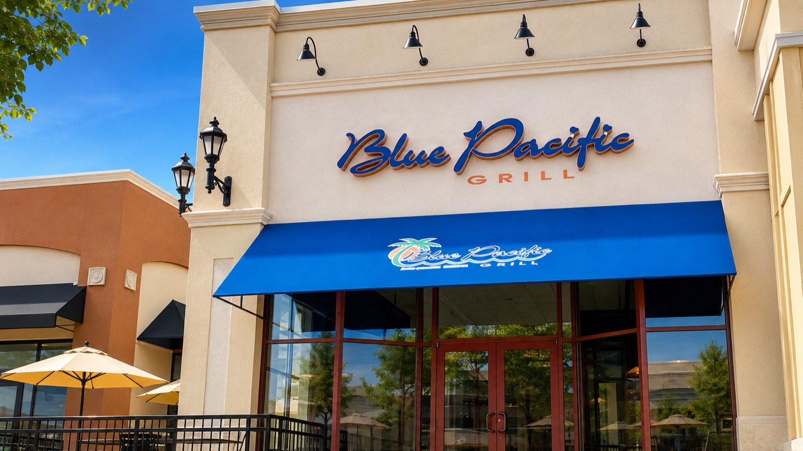 Blue Pacific Grill storefront at Levis Commons